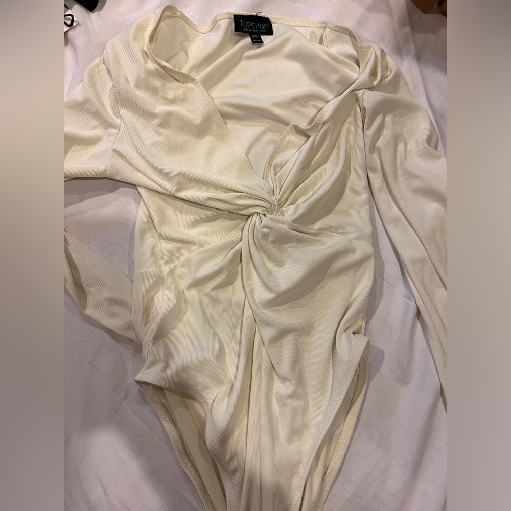 Topshop knot bodysuit